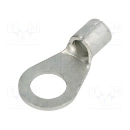20 pcs : BM 02437 - Tip: ring, M8, 10mm2, crimped, for cable, non-insulated, tinned