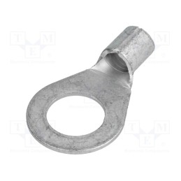 10 pcs : BM 02549 - Tip: ring, M12, 16mm2, crimped, for cable, non-insulated, tinned