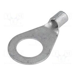 10 pcs : BM 02561 - Tip: ring, M16, 16mm2, crimped, for cable, non-insulated, tinned