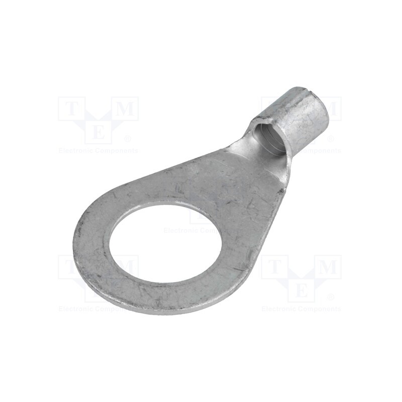 10 pcs : BM 02561 - Tip: ring, M16, 16mm2, crimped, for cable, non-insulated, tinned