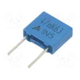 50 pcs : B32529C0473K000 - Capacitor: polyester, 0.047uF, 40VAC, 63VDC, 5mm, ±10%, -55÷125°C