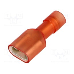 20 pcs : BM 80191 - Terminal: flat, 6.3mm, 0.8mm, female, 0.25÷1.5mm2, crimped, tinned