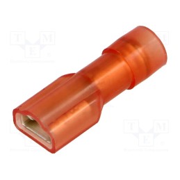 20 pcs : BM 80192 - Terminal: flat, 4.8mm, 0.8mm, female, 0.25÷1.5mm2, crimped, tinned