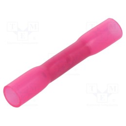 20 pcs : BM 90160 - Tip: butt splice, in heat-shrinkable insulation, copper, tinned