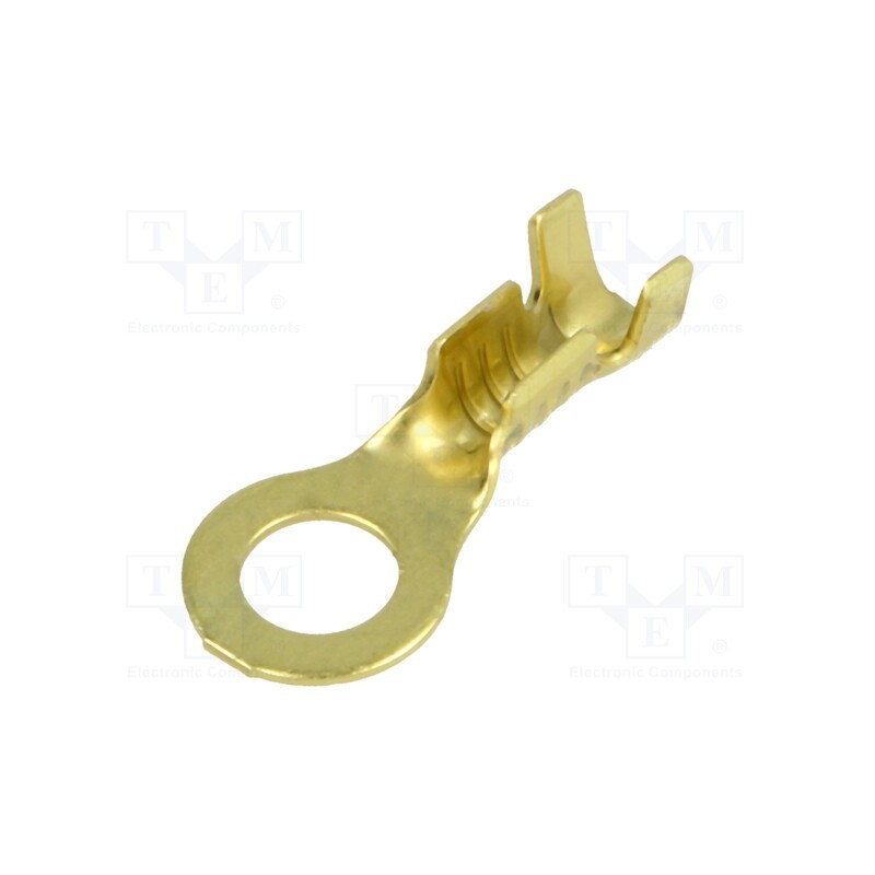 50 pcs : BM 91205 - Tip: ring, M5, 1÷2.5mm2, crimped, for cable, non-insulated, brass