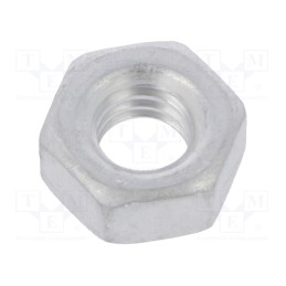 500 pcs : 1229524 - Nut, hexagonal, M4, 0.7, aluminium, 7mm, BN 599, DIN 934, ISO 4032