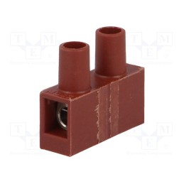 20 pcs : BM 93FS1 - Terminal block, screw terminal, 4mm2, 400V, ways: 1, terminals: 2