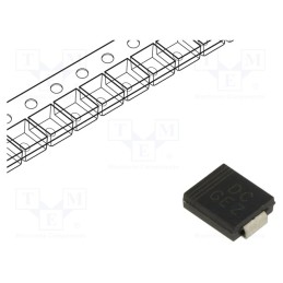 10 pcs : SMCJ24A - Diode: TVS, 1.5kW, 26.7V, 38.6A, unidirectional, SMC,