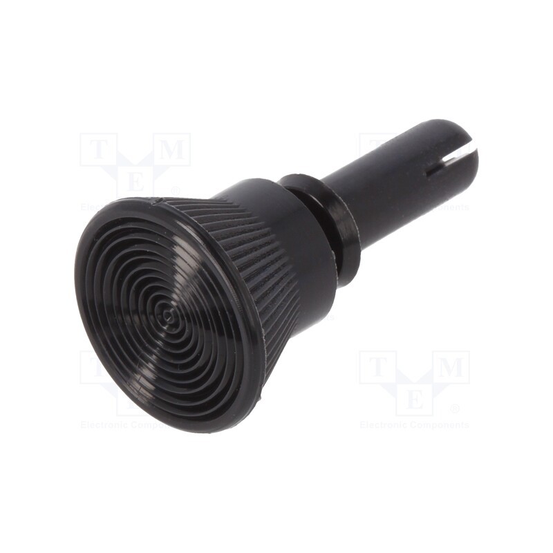 50 pcs : 8G4044.0X8.5B - Rivet, polyamide, L.rivet: 10mm, Panel cutout diam: 4.1mm, black