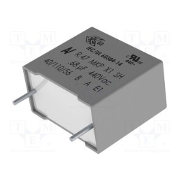 20 pcs : R474F14705001K - Capacitor: polypropylene, 4.7nF, 13x4x9mm, THT, ±10%, 10mm, 1000VDC