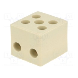 10 pcs : BM 9520 - Terminal block, screw terminal, 6mm2, 450V, ways: 2, terminals: 4