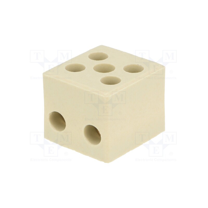 10 pcs : BM 9520 - Terminal block, screw terminal, 6mm2, 450V, ways: 2, terminals: 4