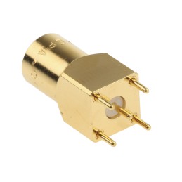 1 pcs - Lemo 00 S Series, jack Through Hole NIM-CAMAC CD/N 549 Connector, 50Ω, Solder Termination, Straight Body