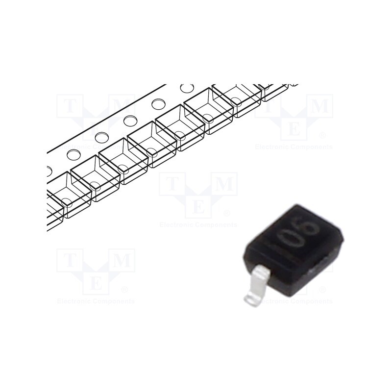 10 pcs : XBS053V13R-G - Diode: Schottky rectifying, SMD, 30V, 500mA, SOD323A