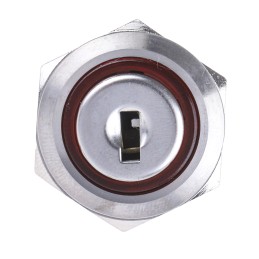 1 pcs - IP40 Key Switch, SPDT, 5 A 2-Way