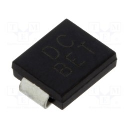 10 pcs : SMCJ18CA - Diode: TVS, 1.5kW, 20V, 51.4A, bidirectional, SMC,