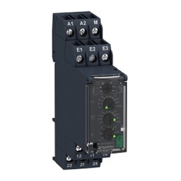 1 pcs - Schneider Electric Voltage Monitoring Relay, 1 Phase, DPDT, 80 - 300V ac/dc, DIN Rail