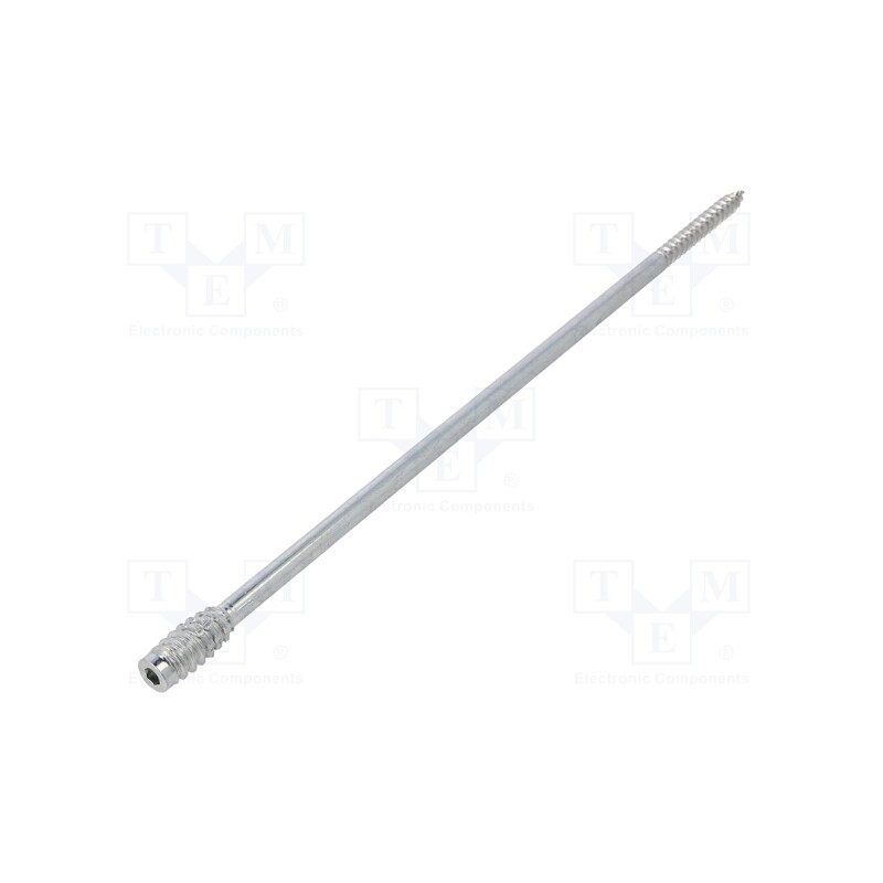 10 pcs : 2025809 - Screw, for wood, 6x230, Head: without head, hex key, HEX 4mm, steel