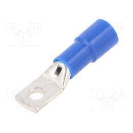 10 pcs : BM00525 - Tip: ring tube, M5, Ø: 5.3mm, 16mm2, crimped, for cable, insulated