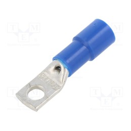 10 pcs : BM00531 - Tip: ring tube, M6, Ø: 6.5mm, 16mm2, crimped, for cable, insulated