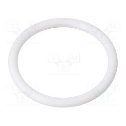 100 pcs : 01 0038.00X 4 ORING 70SI WHITE - O-ring gasket, silicone, Thk: 4mm, Øint: 38mm, white, -60÷160°C