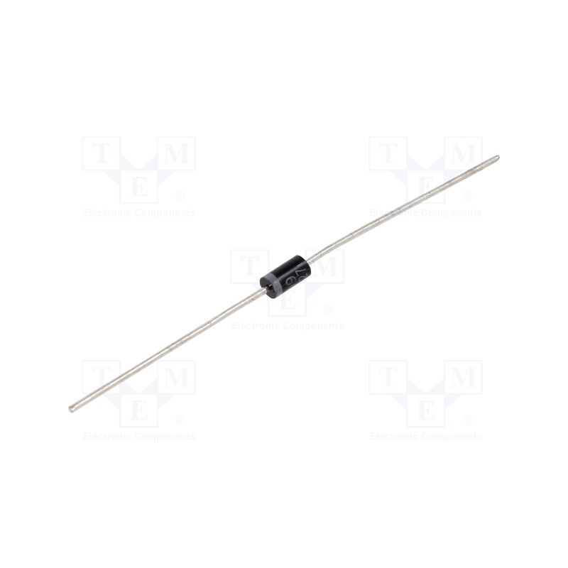 50 pcs : 11DQ09TA - Diode: Schottky rectifying, THT, 90V, 1.1A, DO41, , Ufmax: 960mV