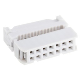 1 pcs - RS PRO 14-Way IDC Connector Socket for Cable Mount, 2-Row