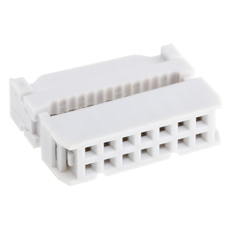 1 pcs - RS PRO 14-Way IDC Connector Socket for Cable Mount, 2-Row