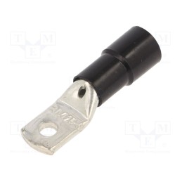 10 pcs : BM006251 - Tip: ring tube, M5, Ø: 5.2mm, 25mm2, crimped, for cable, insulated