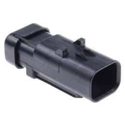 1 pcs - TE Connectivity, AMPSEAL 16 Automotive Connector Plug 2 Way