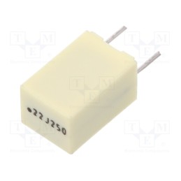 20 pcs : R82IC3220AA60J - Capacitor: polyester, 220nF, 140VAC, 250VDC, 5mm, ±5%, 7.2x6x11mm