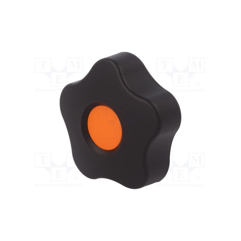 10 pcs : VCT.50 B-M8-C2 - Knob, Ø: 50mm, Int.thread: M8, 20mm, H: 32mm, technopolymer PP