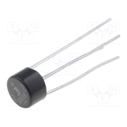 10 pcs : B80R - Bridge rectifier: single-phase, Urmax: 160V, If: 2A, Ifsm: 45A, WOG