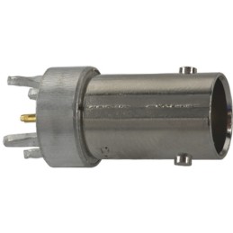 1 pcs - TE Connectivity BNC Series, jack PCB Mount BNC Connector, 50Ω, Through Hole Termination, Straight Body