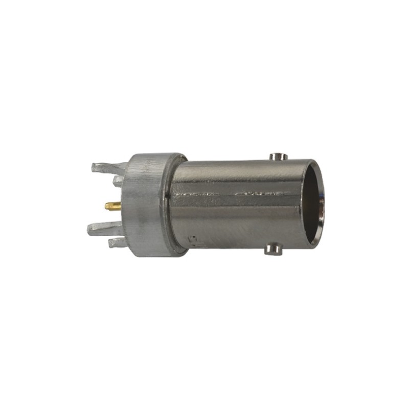 1 pcs - TE Connectivity BNC Series, jack PCB Mount BNC Connector, 50Ω, Through Hole Termination, Straight Body