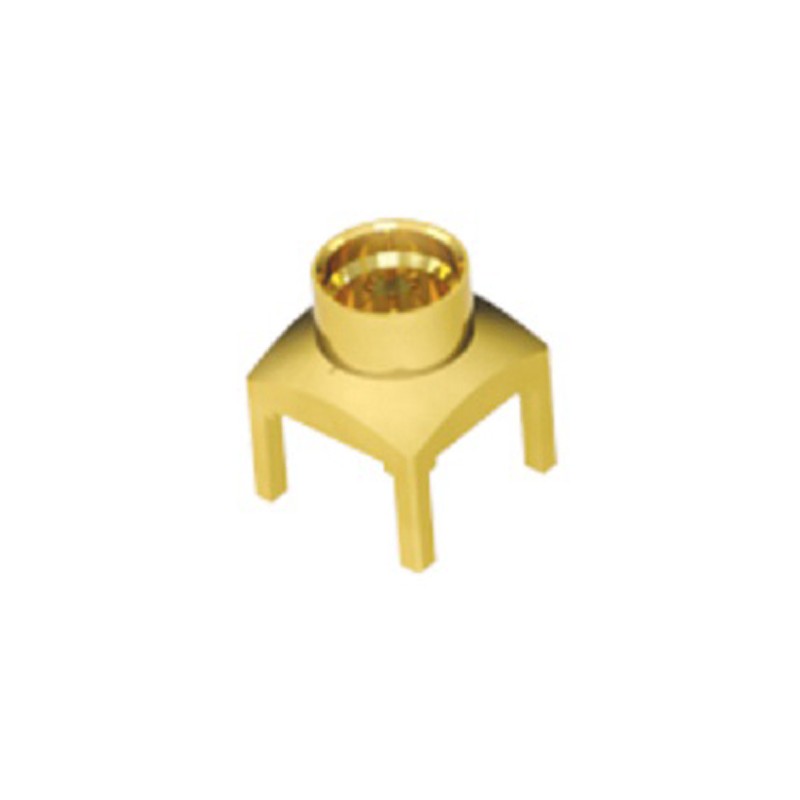 1 pcs - Samtec, Plug PCB Mount SMP Connector, 50Ω, Through Hole Termination, Straight Body