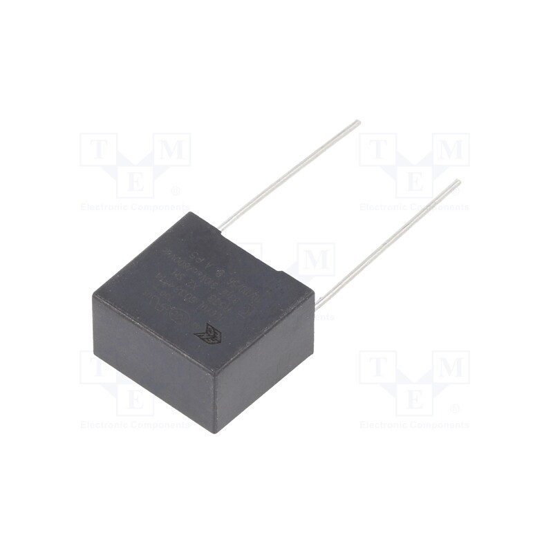 10 pcs : R53BI33305000K - Capacitor: polypropylene, 0.33uF, 10x16x18mm, THT, ±10%, 25mm