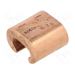 10 pcs : BM01401 - Connector: C shape crimp, copper, 16mm2, 6AWG
