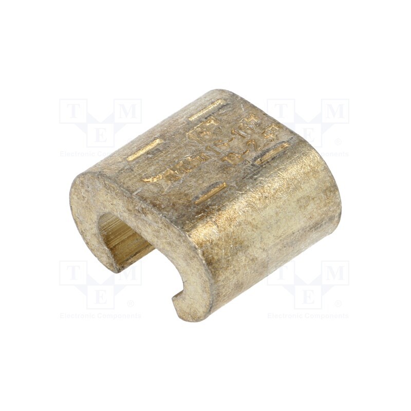 10 pcs : BM014011 - Connector: C shape crimp, copper, 16mm2, tinned, 6AWG