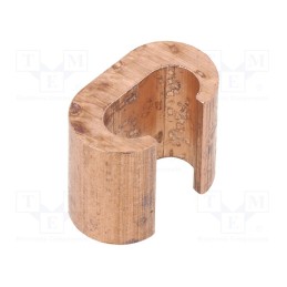 10 pcs : BM01402 - Connector: C shape crimp, copper, 25mm2, 4AWG