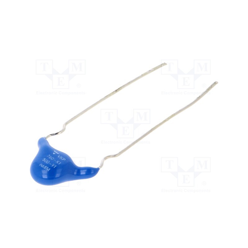 10 pcs : VKP681MCQERZKR - Capacitor: ceramic, suppression capacitor,X1,Y1, 680pF, Y5U, ±20%