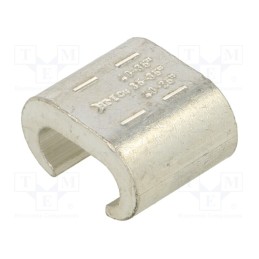 10 pcs : BM014031 - Connector: C shape crimp, copper, 35mm2, tinned, 2AWG