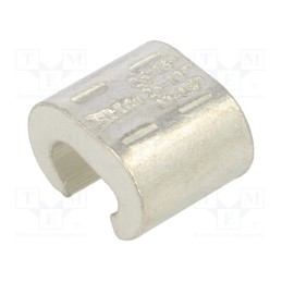 10 pcs : BM014081 - Connector: C shape crimp, copper, 25mm2, tinned, 4AWG