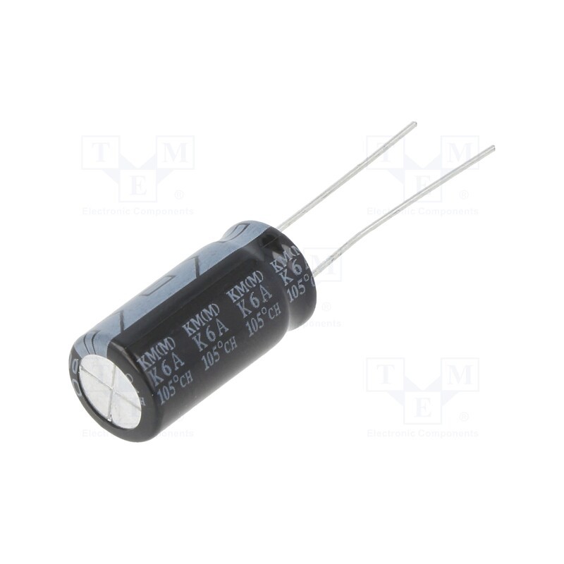 50 pcs : EKM107M2AG20RRSHP - Capacitor: electrolytic, THT, 100uF, 100VDC, Ø10x20mm, ±20%