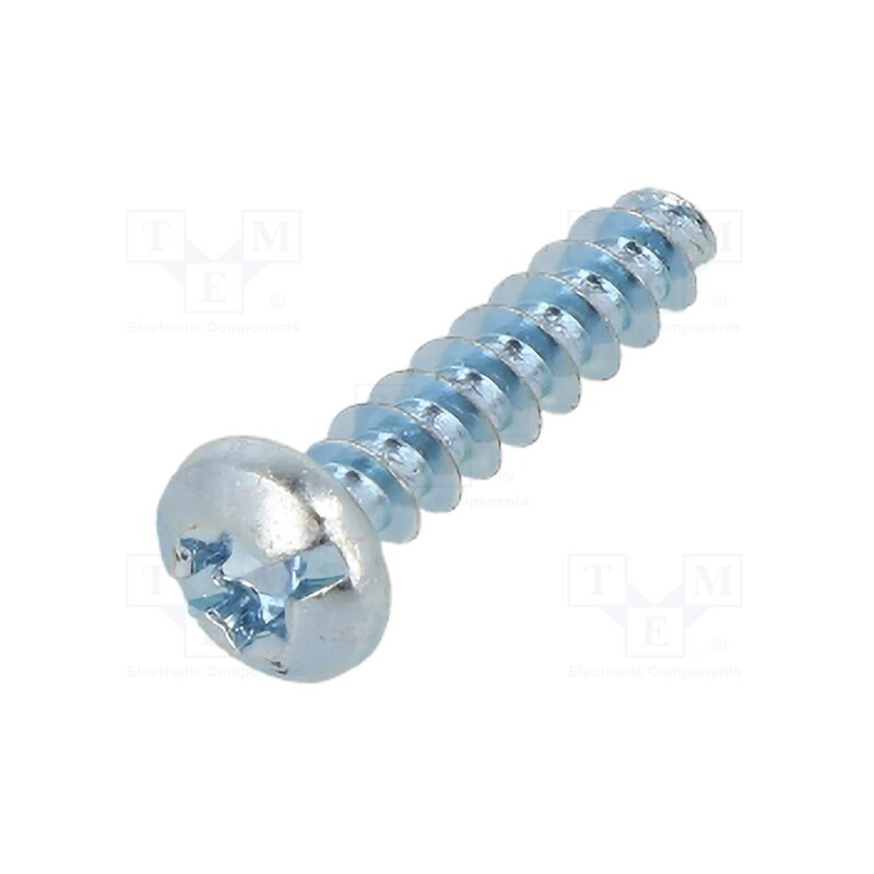 500 pcs : 3148593 - Screw, for plastic, 3.5x16, Head: cheese head, slotted,Torx®, zinc