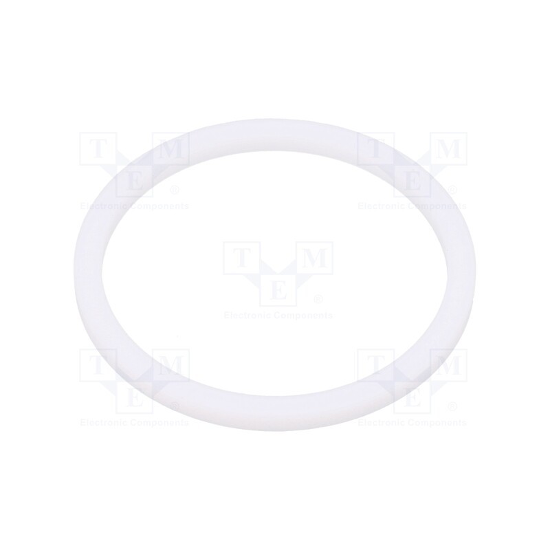 10 pcs : 53801105 - Gasket, PTFE, Thk: 3mm, Øint: 47mm, Øout: 55mm, PG36, white