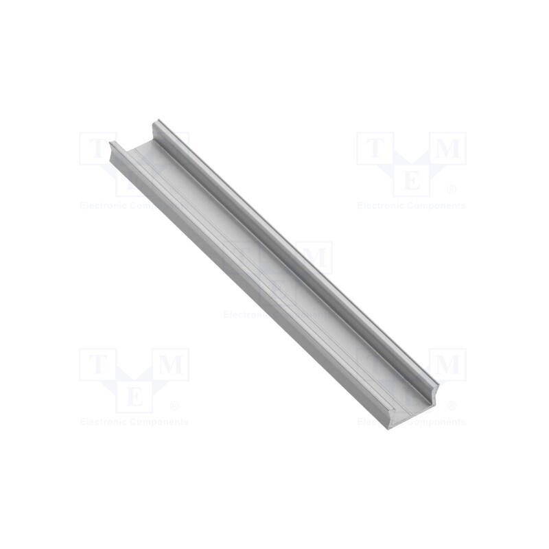 10 pcs : PA-GLAXMNK1M-AL - Profiles for LED modules, silver, 1m, GLAX MINI, aluminium