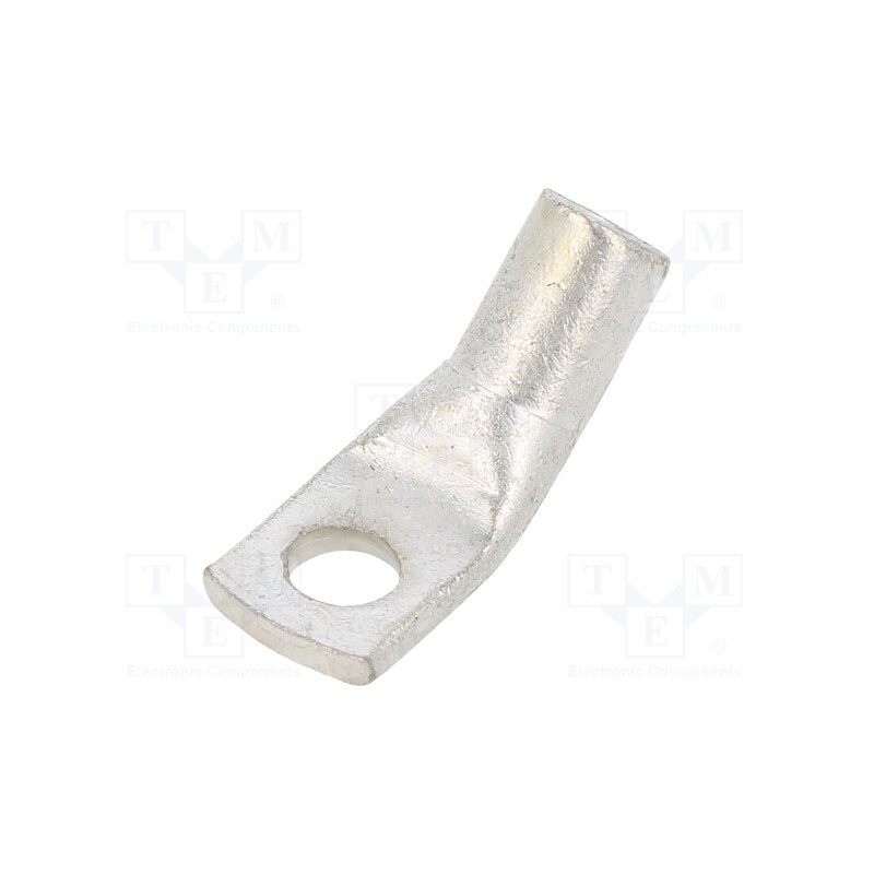 10 pcs : BM0141945 - Tip: ring tube, M5, 10mm2, crimped, for cable, angled 45°, tinned