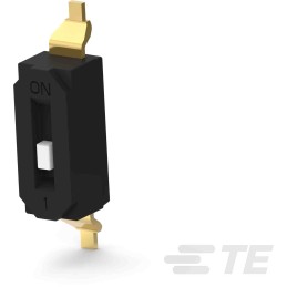 1 pcs - TE Connectivity 1 Way Surface Mount DIP Switch SPST, Recessed Actuator