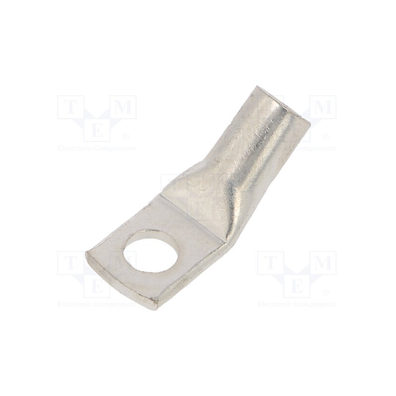 10 pcs : BM0153145 - Tip: ring tube, M6, 16mm2, crimped, for cable, angled 45°, tinned